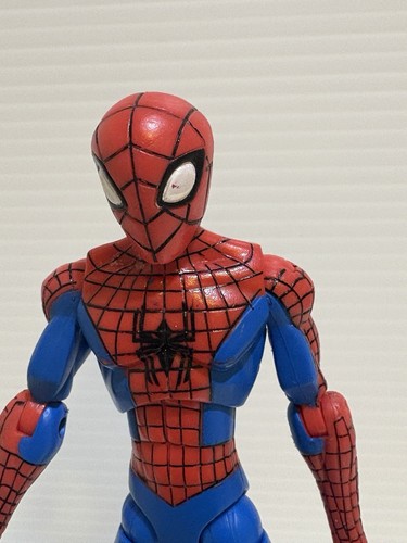 Spectacular Spider-man Super-Poseable Animated Series Hasbro 2008 Rare Figure - Foto 2 di 11