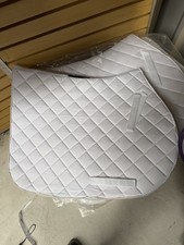 5 Horseware Saddlecloths- White (no binding) Brand new