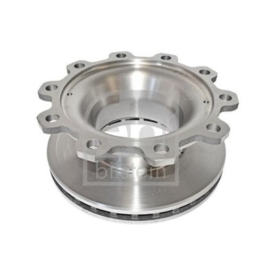 FEBI BILSTEIN 29150 2x Bremsscheibe für Bergische Achsen