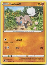 Rockruff Common Normal Champion's Path 29/73 NM