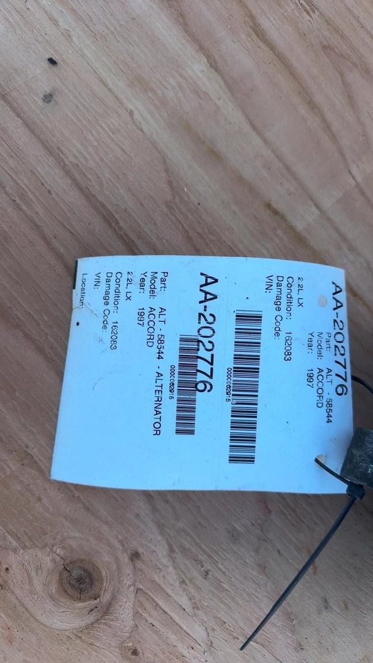 Alternador Honda Honda Honda Accord 94 95 96 97 Foto 4 de 4