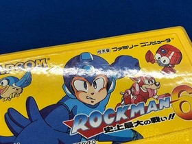 Famicom Software Model Rockman 6 Capcom FPL85