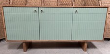 Swoon Katt Sideboard, Silt Green & Stonewashed Acacia RRP £849