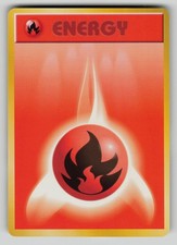Fire Energy Non Holo Base Set Pokemon Japanese LP