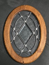 Vintage Stained Glass Suncatcher READ