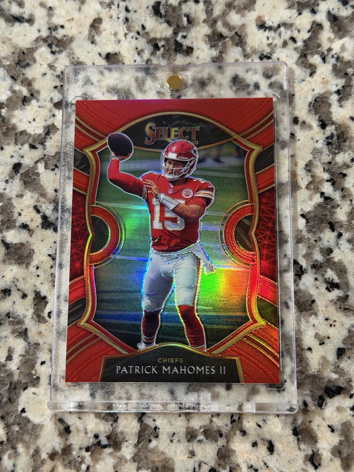 2020 Panini Select - Concourse Patrick Mahomes II #2 Red Prizm /99