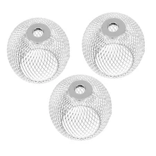 3 Pcs Spherical Hollow out Lamp Shades Creative Pendant Light Covers for Home...