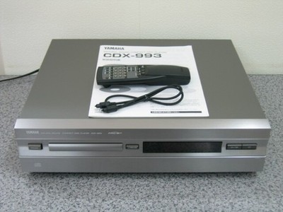 YAMAHA CDX-993 Vintage CD Player w/ Remote Working Tested Japan ZH0TB03 10.5