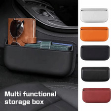 1PC Car Side Pocket Car Seat Gap Organizer Self-Adhesive Vehicle Storage Box
