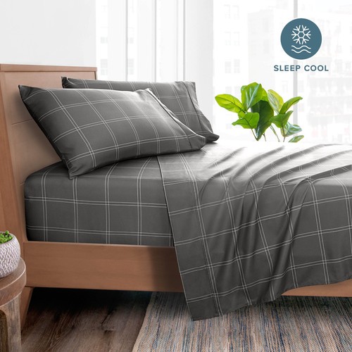 Bare Home 1800 Ultra-Soft Sheet Set Prints - Deep Pockets - Bild 32 von 126