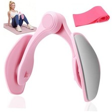 Thigh Master Thigh Exerciser for Women, Enhanced Resistance Hip and Pelvis Pink