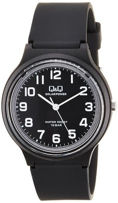 CITIZEN Q&Q Watch Analog Solar 10 ATM Water Resistant Urethane Belt E04A-001VK W