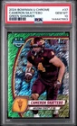 2024 Bowman Chrome University Football Shimmer Green Refractor Cameron Skattebo #37