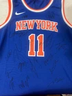 2025-26 NEW YORK KNICKS Team Signed Nike Basketball Jersey 16+ BRUNSON,KAT JSA
