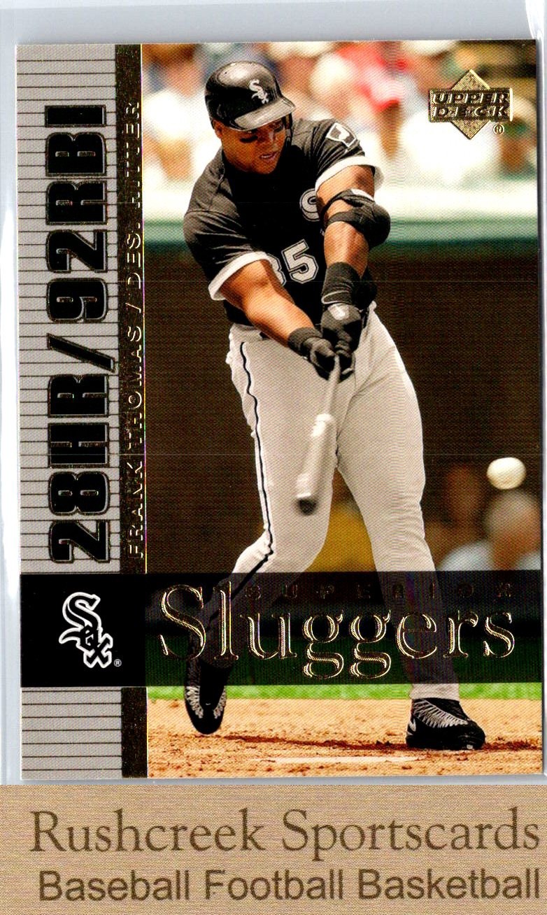 2003 Upper Deck #S17 Frank Thomas Superior Sluggers