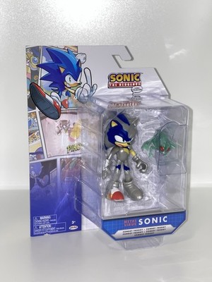 NEW JAKKS PACIFIC 4 IN SONIC THE HEDGEHOG COMIC COLLECTION METAL