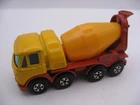 MATCHBOX 1-75 No.21 FODEN CONCRETE TRUCK MADE IN ENGLAND 1970 to 1973 BY LESNEY