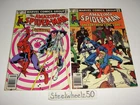 Amazing Spiderman #201 & 202 Comic Lot Marvel 1980 Early Punisher Appearances