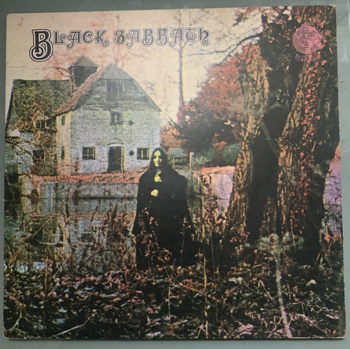 BLACK SABBATH - “BLACK SABBATH” LP 2ND PRESS VERTIGO SWIRL 1970 UK VO6 VG+