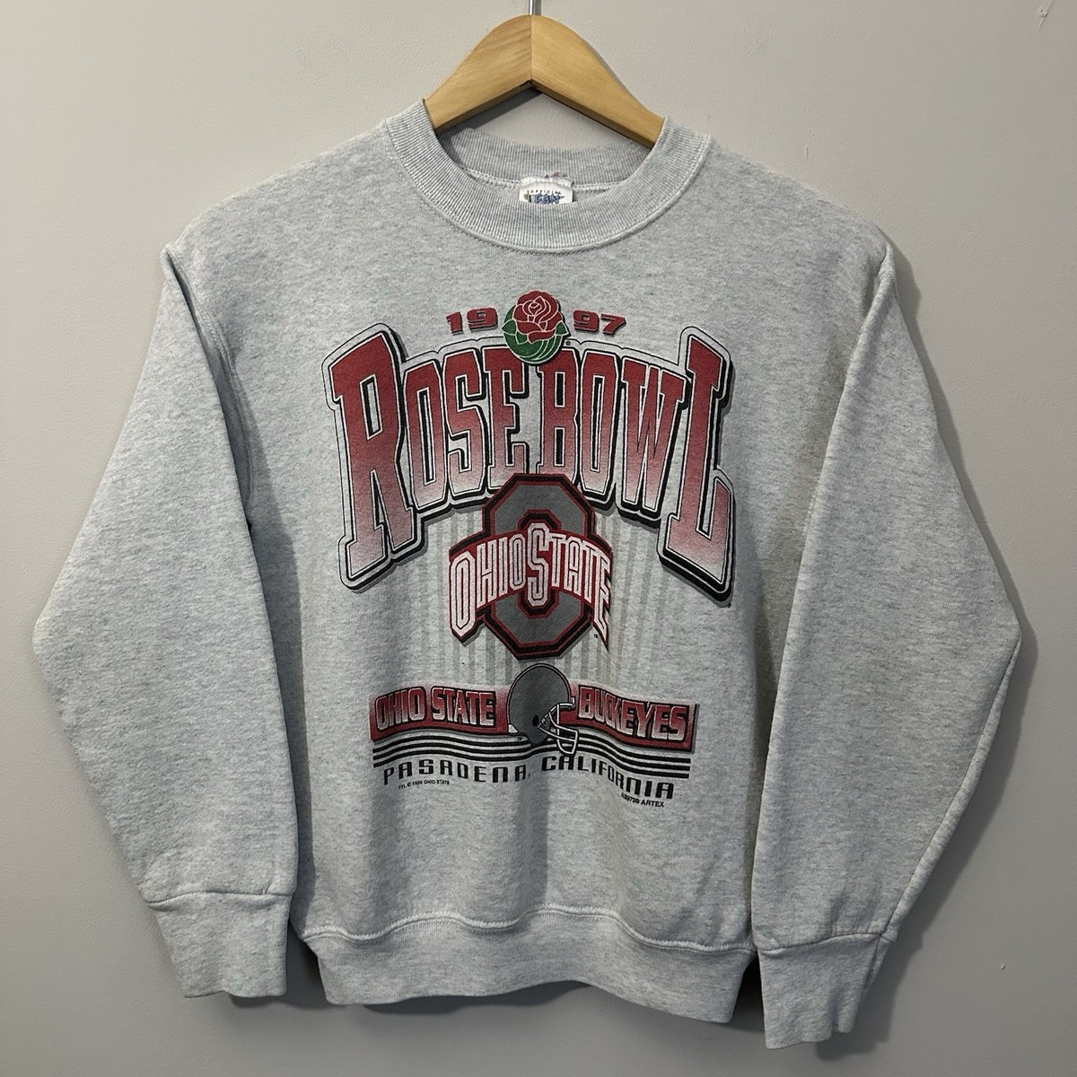 Vintage Ohio State Buckeyes 1997 Rose Bowl Crewneck Sweatshirt