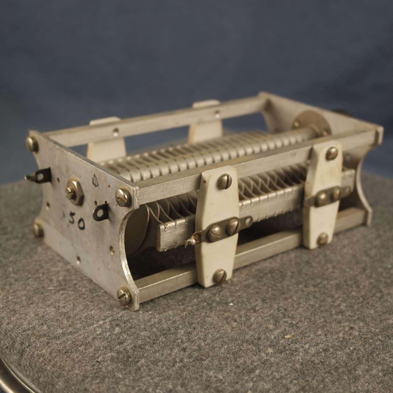 Hammarlund Variable Capacitor 38-460 pf .075 Gap 3200 Volts HAM Tuner