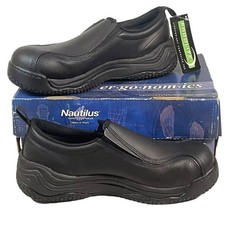 Nautilus Safety Footwear Ergonomics N110 Work Shoes Mens 8.5 M Black Hard Toe