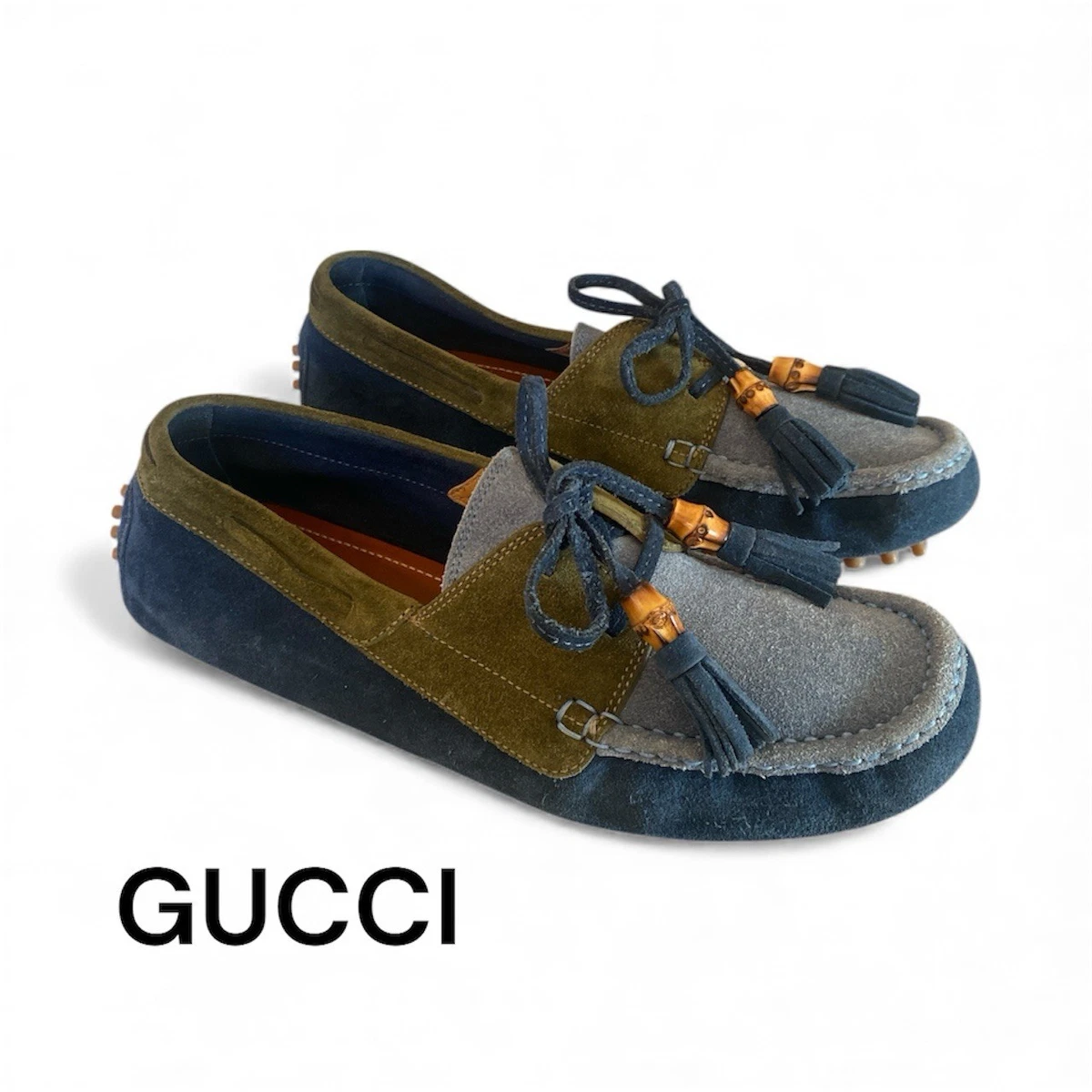 Loafer Suede Casual Shoes for Men Multicolor for sale | eBay display picture 2
