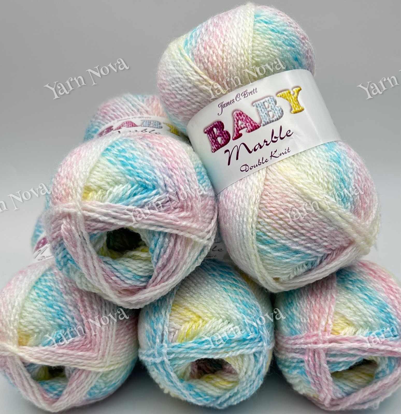James C. Brett Baby Marble DK - 2 - Image 4