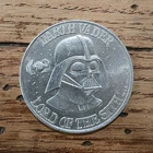 Star Wars Darth Vader POTF 1984 Vintage Kenner Coin