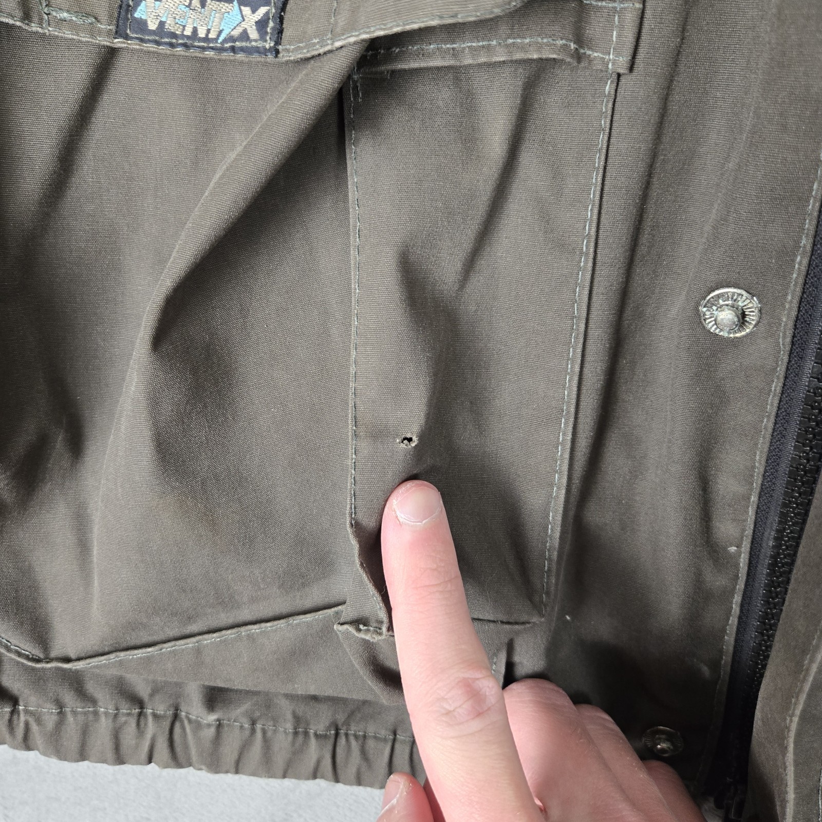 G. Loomis Fly Fishing Jacket Mens Large Brown Waxed VentX Wading Lined England