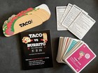 Taco vs Burrito Card Game Toy Award Kids Food Fight Funny Created By A Kid