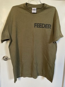 Feeder Band T-Shirt Herren - Offizielles Logo Shirt In Schwarz Mit Halbarm Design Größe L