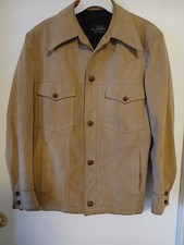 Vintage Brad Whitney -Carmel by the Sea- Mens Medium Brown Soft Suede jacket