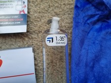 1.35" / 34mm x 9"  Le Luv Acrylic Cylinder for Penis Pump - cylinder only