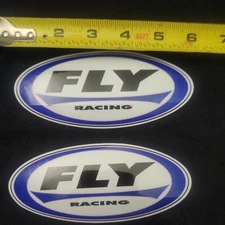 2× STICKERS 5.5" 《FLY RACING 》 DECALS 
