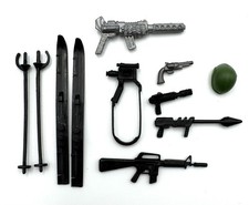 Product Image: Vintage G.I. Joe Figures Hasbro Toy Weapons Accessories Lot 3.75 Original Parts 