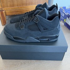 New: Nike Air Jordan 4 Black Cat 2025 SIZE 13 Men s Shoes FV5029-010