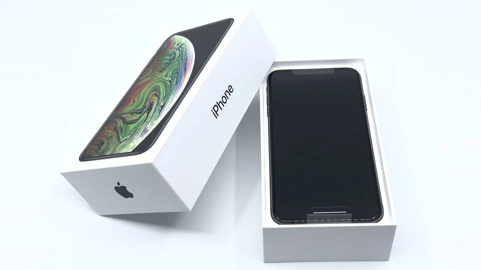 Nuevo en Caja Sellada Smartphone Apple iPhone XS MAX 64GB A1921 EE. UU. DESBLOQUEADO GRIS Foto 2 de 4