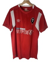 Salford City 2018/19 Home Football Shirt Size Medium Umbro Soccer Jersey