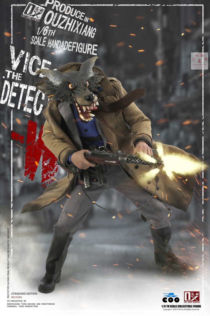 Coomodel & Ouzhixiang 1/6 Vc001 Vice City The Detective W Standard