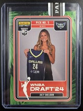 2024 Panini Instant WNBA Draft Night #5 Jacy Sheldon Rookie Card #D /25 QTY