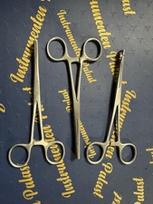 Klemme n Pennington 15cm Maul gerieft ofen von seite (Ca 1,1cm bereit) 3Stück .