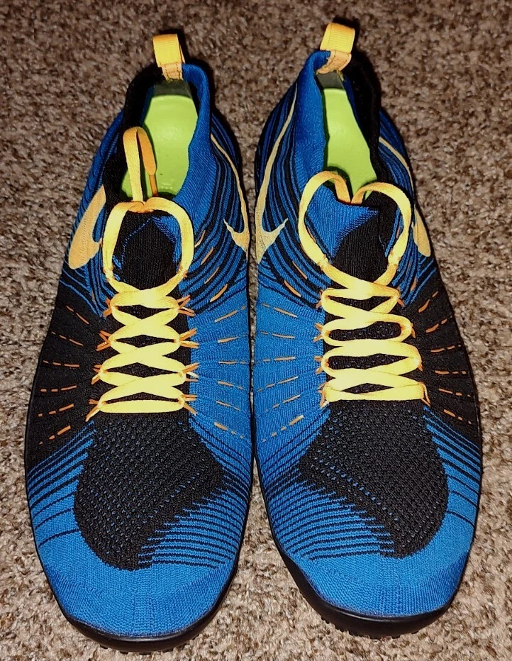 Nike Free Hyperfeel TR Blue Running Shoes 638073 004 Mens Sz 13