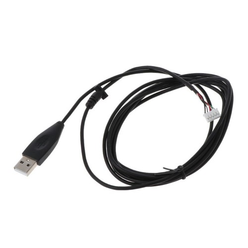USB Mouse Cable Mouse PVC Lines Replacement for G300 G300S Gaming Mice - Photo 2/7