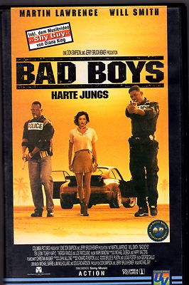 BAD BOYS - Harte Jungs  Will Smith VHS Kassette Top erhalten