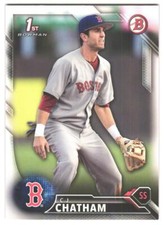 2016 Bowman Draft #BD-38 C.J. Chatham