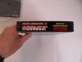 JEOPARDY 25TH ANNIVERSARY NES NINTENDO VIDEO GAME COMPLETE IN BOX 