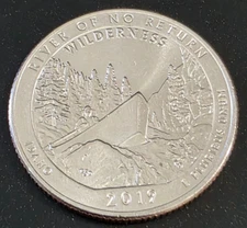2019-D Frank Church River National Park Quarter circulated AU / MS