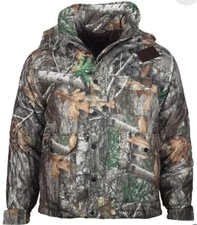 Gamehide Deerhunter Parka Jacket Realtree Edge Camo Size Large