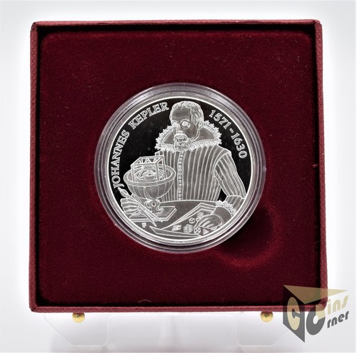 Austria 2002 Palacio Eggenberg - Moneda de prueba de plata Johannes Kepler - Imagen 3 de 6